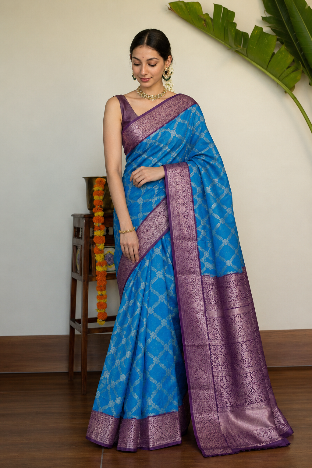Neelam Banarasi Silk Saree