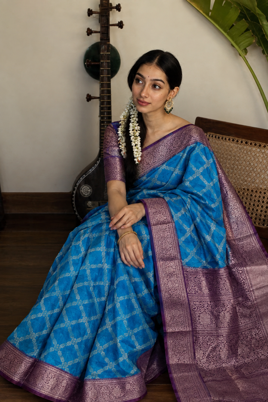 Neelam Banarasi Silk Saree
